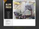 Website Snapshot of Blow Press Ltd.