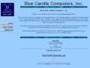 Website Snapshot of Blue Candle Computer 2 Bl