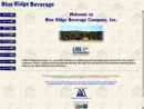 Website Snapshot of Blue Ridge Beverage Co Inc