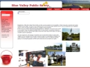 Website Snapshot of BLUE VALLEY PUBLIC SAFETY INC