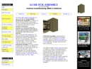 Website Snapshot of Acme Circuit Board Assembly