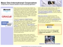 Website Snapshot of Base One International Corp