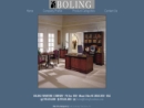 Website Snapshot of Boling Furniture Company