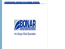 Website Snapshot of BONAR CONSTRUCTION COMPANY INC