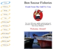 Website Snapshot of Bon Secour Fisheries, Inc.