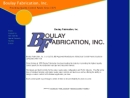 Website Snapshot of Boulay Fabrication, Inc.