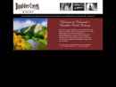 Website Snapshot of Boulder Creek Winery, LLC