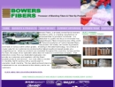 Website Snapshot of Bowers Fibers, Inc.