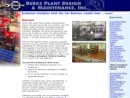 Website Snapshot of Berks Plant Design & Maintenance