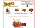 Website Snapshot of Bronco Pallet System