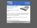 Website Snapshot of Bronson Plating Co.