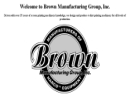 Website Snapshot of Brown Mfg. Group, Inc.