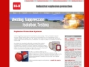 Website Snapshot of Industrial Protection Devices