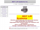 Website Snapshot of B S T Lift Systems, Inc.