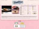 Website Snapshot of Bubbie's Homemade Ice Cream & Desserts