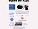 Website Snapshot of BUCK'S GUN RACK