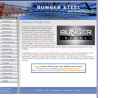Website Snapshot of Bunger Steel, Inc.