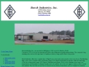 Website Snapshot of Burch Industries, Inc.