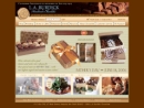 Website Snapshot of Burdick Chocolates, L. A.
