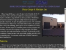 Website Snapshot of Burns Gauge & Machine, Inc.