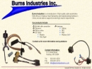 Website Snapshot of Burns Industries, Inc.