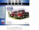 Website Snapshot of Burr Truck & Trailer Sales Inc