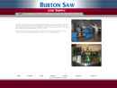 Website Snapshot of Burton Saw & Supply Co.