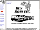 Website Snapshot of Bus Boys, Inc.