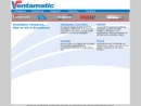 Website Snapshot of Ventamatic Ltd.
