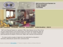 Website Snapshot of B & W Custom Restaurant Equipment