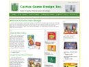 Website Snapshot of Cactus Game Design, Inc.