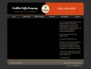 Website Snapshot of Cadillac Coffee Co.