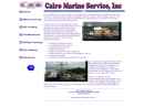 Website Snapshot of Cairo Marine Service Inc