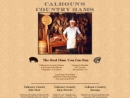 Website Snapshot of Calhoun Ham House