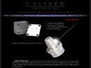 Website Snapshot of Caliber Engraving & Development