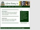 Website Snapshot of California Theaming, Inc.