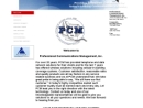 Website Snapshot of Professional Communications Management, Inc.