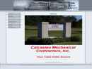 Website Snapshot of CALCASIEU MECHANICAL CONTRACTORS, INC.