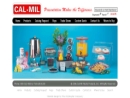 Website Snapshot of Cal-Mil Plastics Products, Inc.