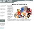 Website Snapshot of Calumet Carton Co.