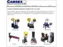 Website Snapshot of Camdex, Inc.