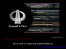 Website Snapshot of Campbell & Paris