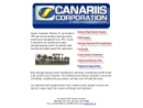 Website Snapshot of Canariis Corp.