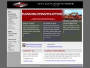 Website Snapshot of CANNON CONSTRUCTION INC