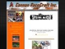 Website Snapshot of Cannon Racecraft, Inc.