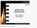 Website Snapshot of Capco Machinery Systems