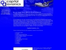 Website Snapshot of CAPITAL AVIONICS INC