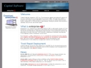 Website Snapshot of Capital Software