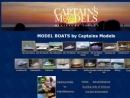 Website Snapshot of Captain's Models