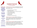 Website Snapshot of Cardinal Chemical Corp.